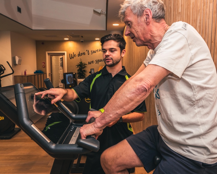 Maak een afspraak in de fitness!