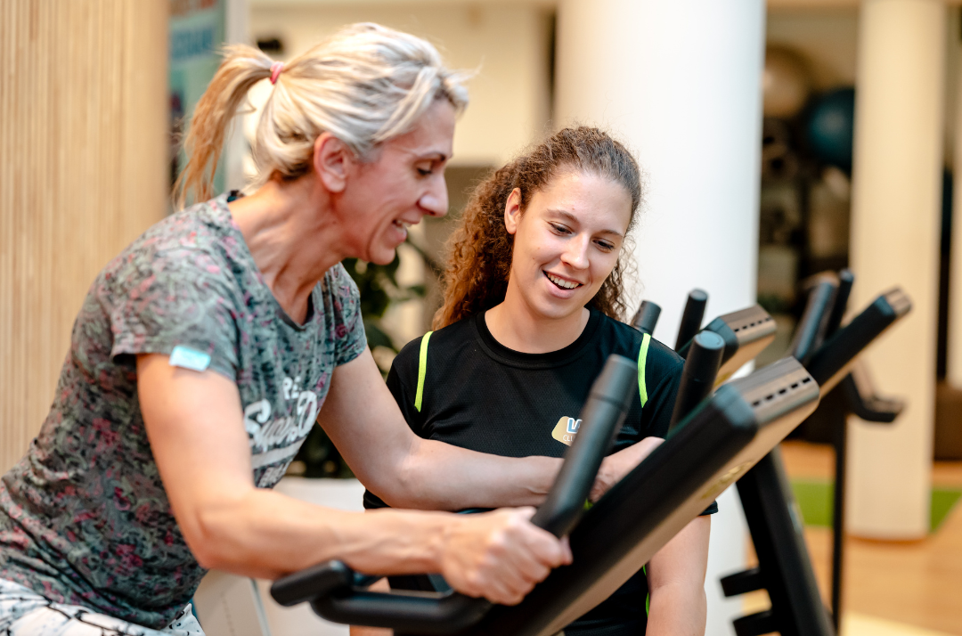 fitness begeleider vrouwen