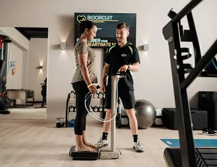 LAGO CLUB Gent bodyscan bij vrouw 