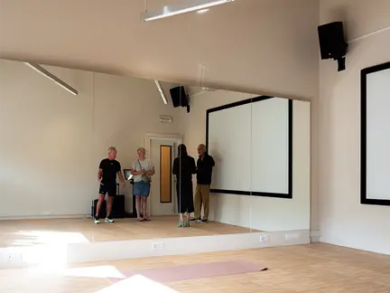 LAGO CLUB Boutique Brugge groepslessenzaal