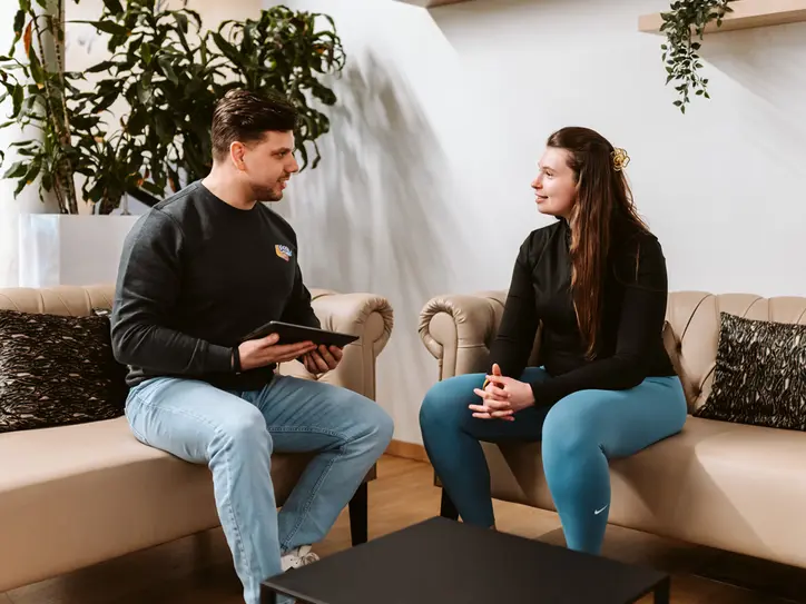 LAGO CLUB Zwevegem coach en lid gesprek